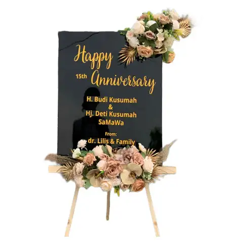 Papan Bunga Akrilik 5 Ilir